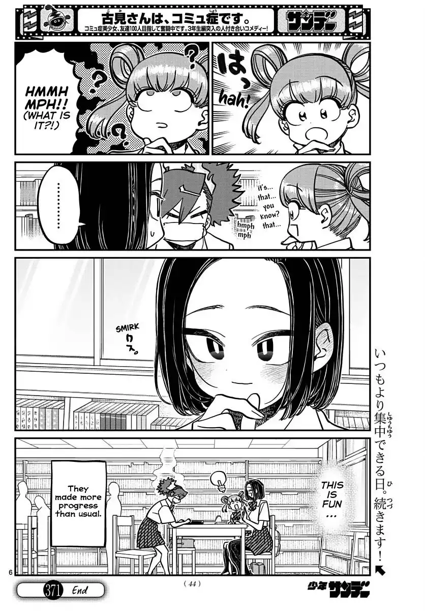 Komi-san wa Komyushou Desu Chapter 371 6